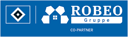 Die ROBEO Gruppe ist Co-Partner des HSV