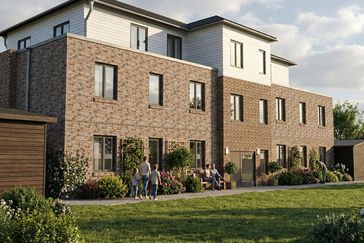 Wohnung Kauf 26969 Butjadingen / Burhave Vorderansicht 8 am Meer