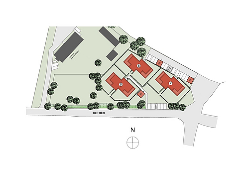 Wohnung Kauf 23769 Fehmarn / MarienleuchteLageplan DWo