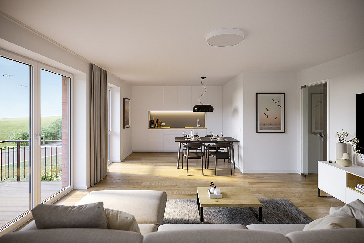 Wohnung Kauf 26553 Dornum großzügige Wohn-Essecke 