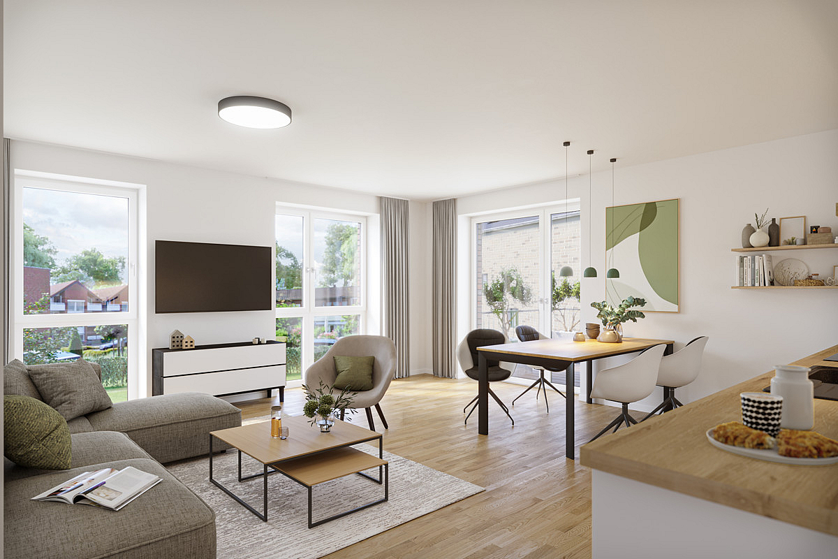 Wohnung Kauf 23746 Kellenhusen Wohn-Essbereich