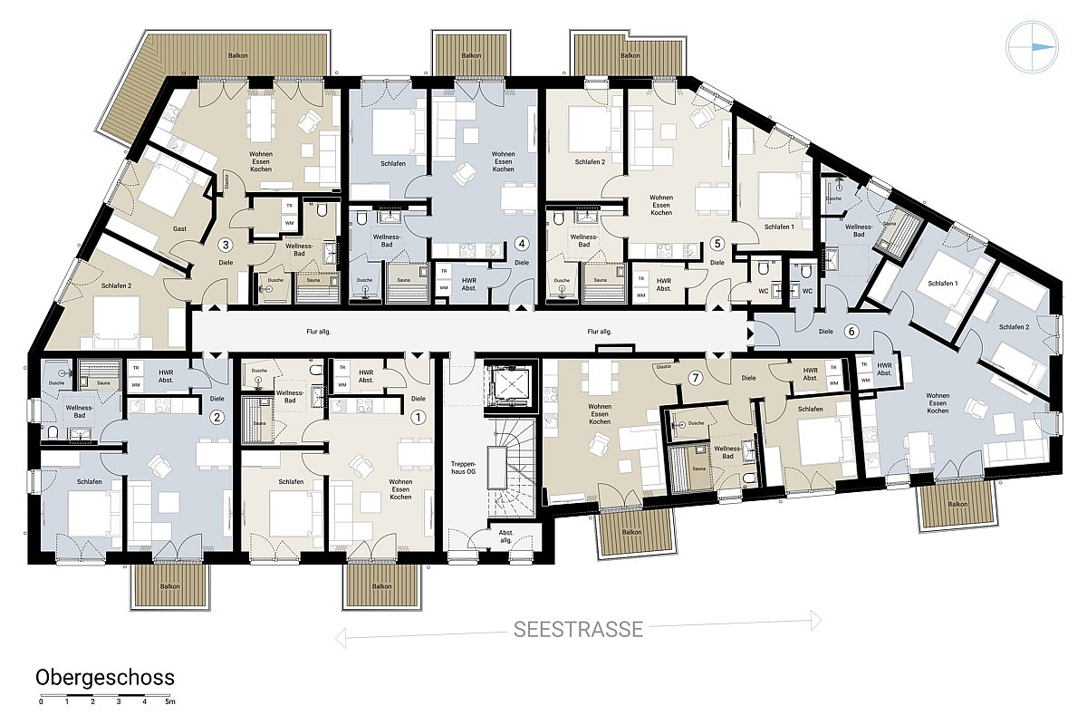 Wohnung Kauf 23743 Grömitz Geschossplan